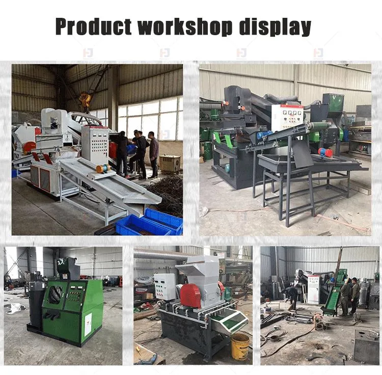 Cable Recycling Machine Mini Copper Wire Granulator Copper and Plastic Separator Machine