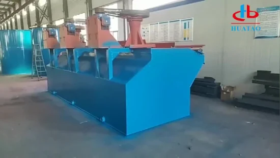 Separador de flotación de minería de máquina de equipo de oro personalizado de Huatao de alta calidad