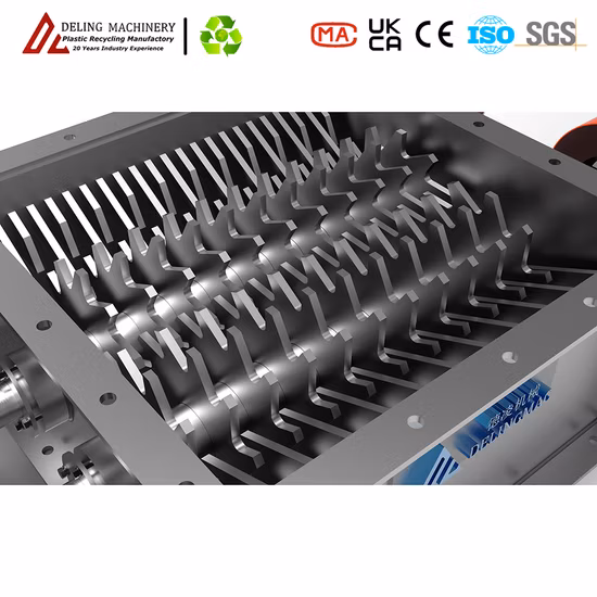 Máquina trituradora de chatarra de desecho Mini trituradora de metal para reciclar PE, PP, Pet, ABS, PS, PE