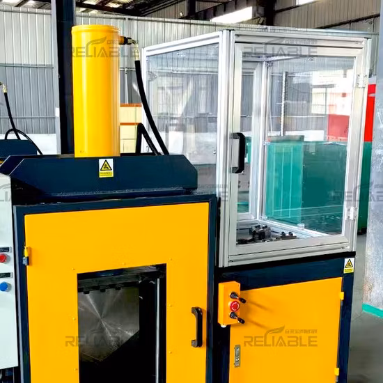 Máquina de corte y desmontaje de bobinas de motores eléctricos