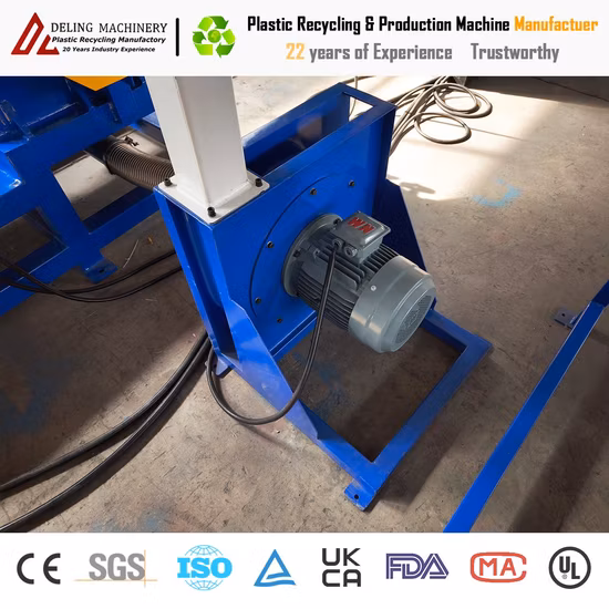 Trituradora de llantas de desecho Densen, Máquina recicladora de caucho, Máquina trituradora granuladora de caucho de alta velocidad