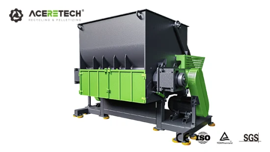 Máquina trituradora trituradora de botellas de plástico y metal de China con alta capacidad de producción